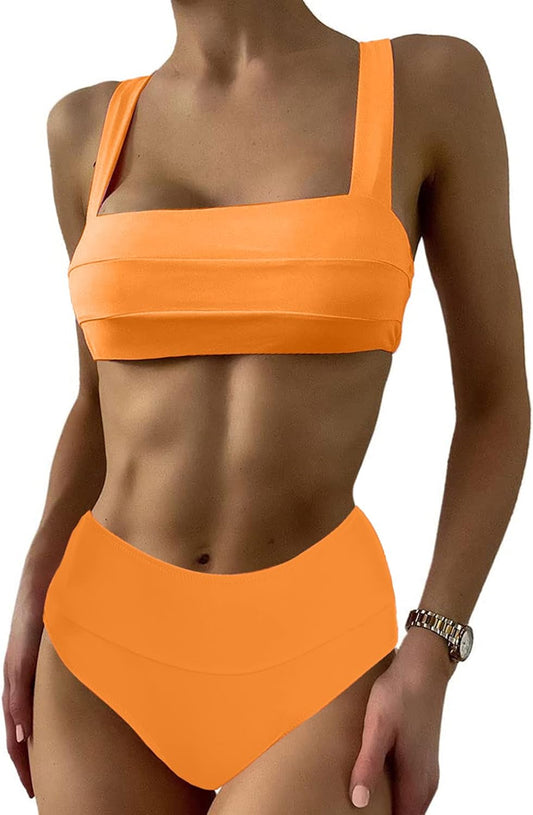 Cutout Workout Crop Tops for Women Sleeveless High Neck Tank Top Built in Athletic Yoga Running Cami Shirts Ribbed Padded Sports Bra